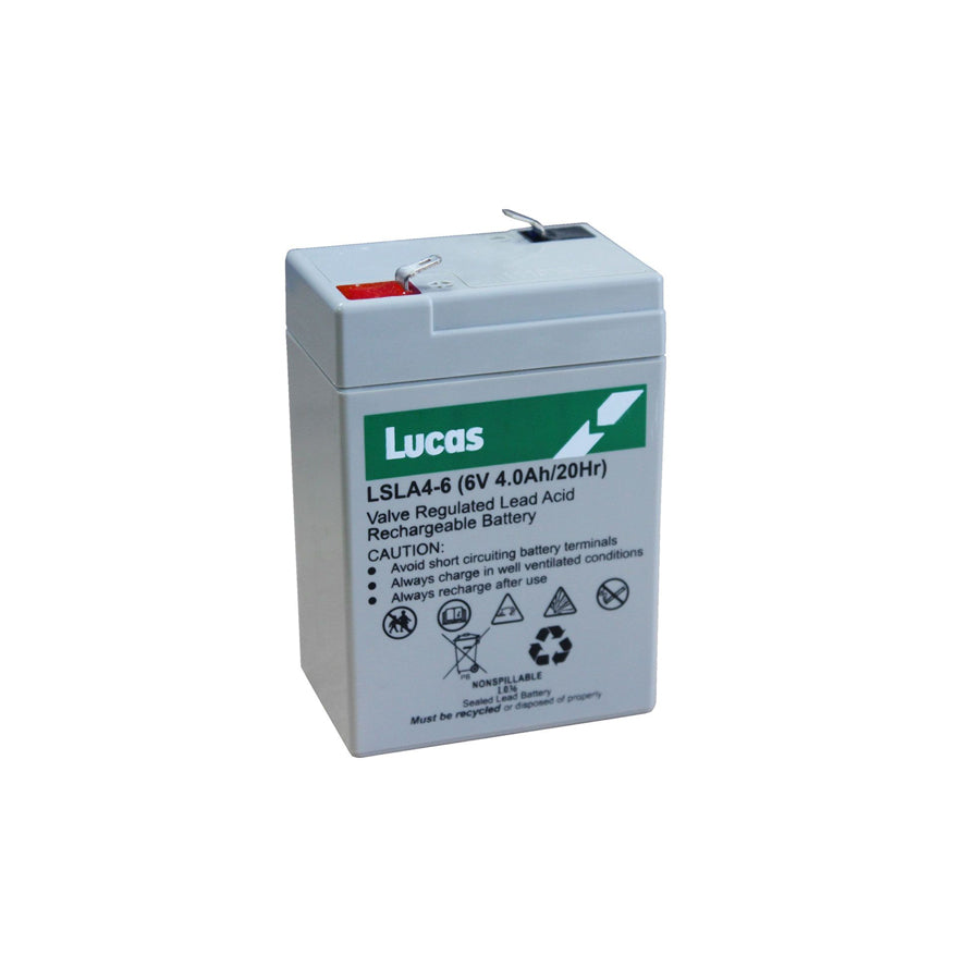 Lucas LSLA4-6 SLA Battery 6V 4Ah