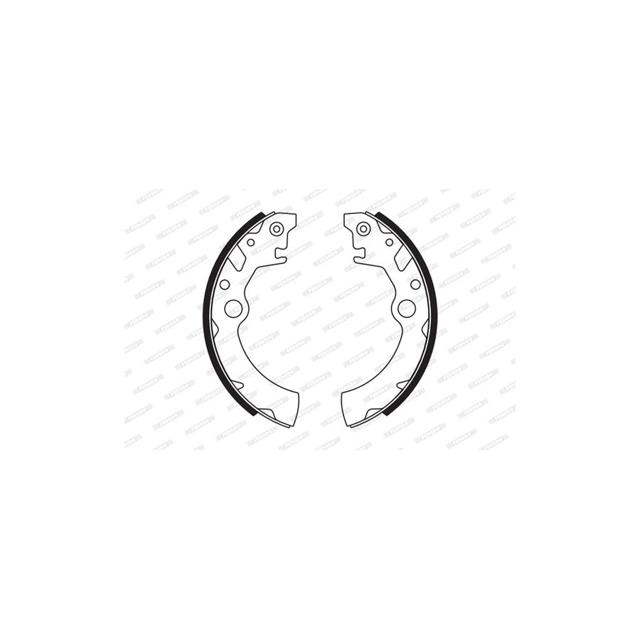 FERODO PREMIER FSB561 Brake Shoe Set for SUZUKI WAGON R
