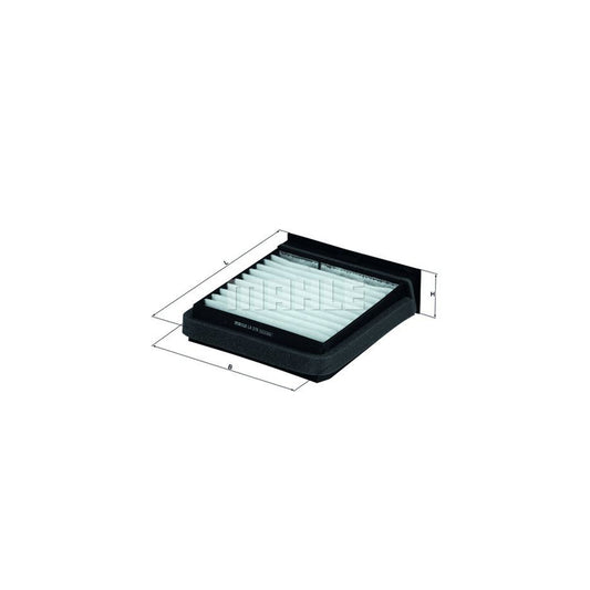 MAHLE ORIGINAL LA 376 Pollen filter Particulate Filter