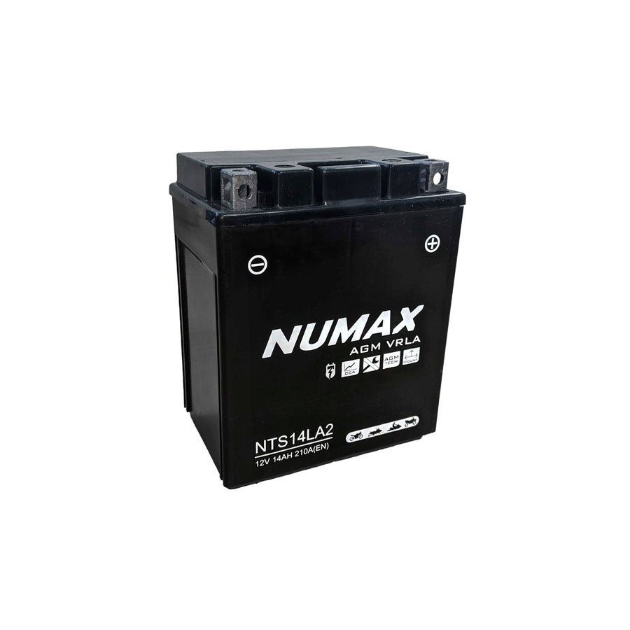 Numax NTS14L-A2 (MB12V14LB) Sealed Motorbike Battery YB14L-A2