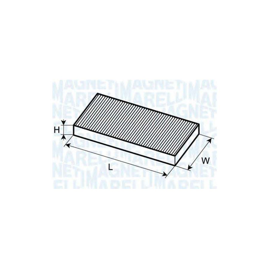 Magneti Marelli 350203061240 Pollen Filter | Duco Car Parts UK Car Parts