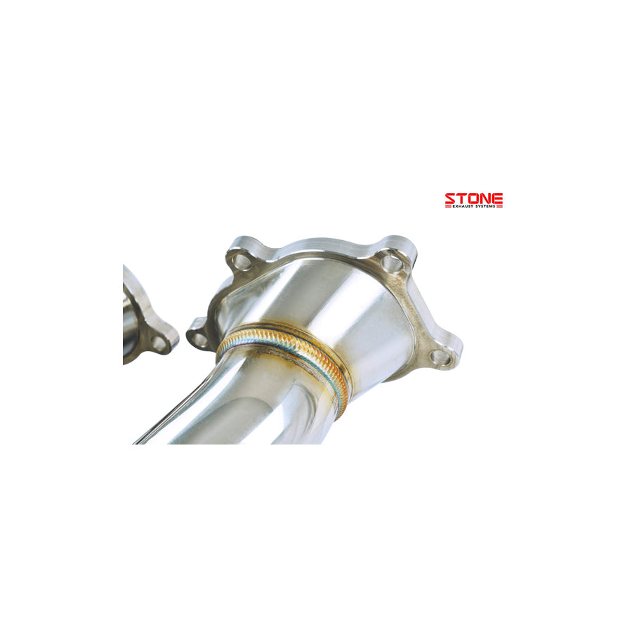 Stone Exhaust Audi CWUB CWBC C7 RS6 Eddy Catalytic Downpipe