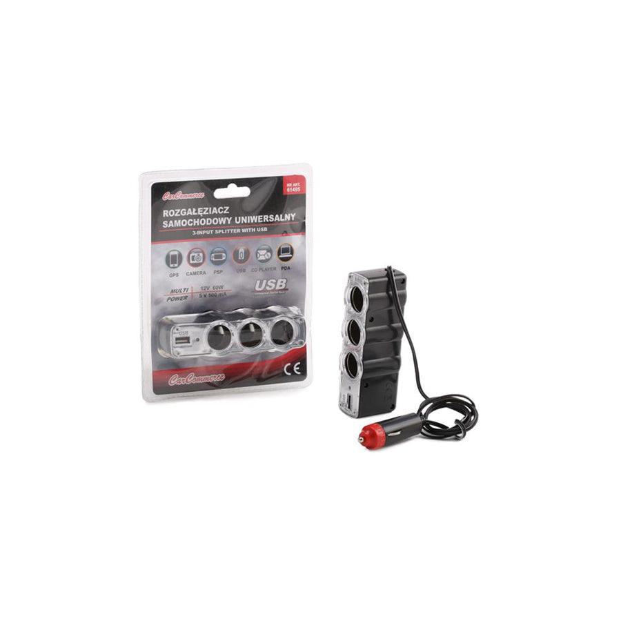 CARCOMMERCE 61495 Cigarette lighter splitter