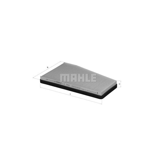 MAHLE ORIGINAL LA 368 Pollen filter Particulate Filter