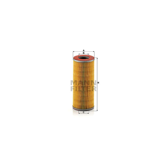 MANN-FILTER H 712 k Oil Filter with seal, Filter Insert