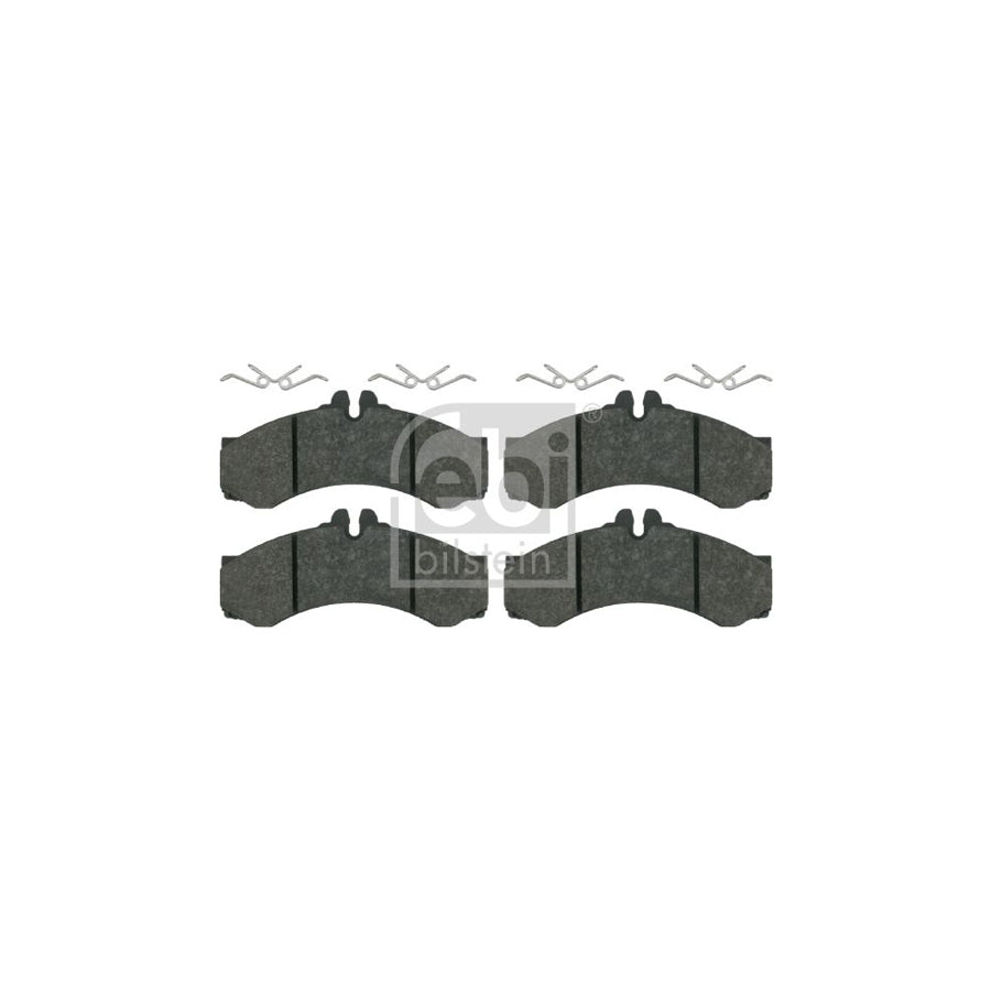 Febi Bilstein 16164 Brake Pad Set Prepared For Wear Indicator With Attachment Material