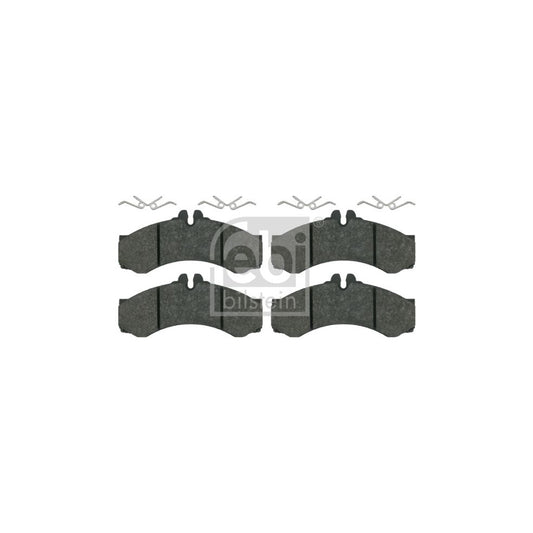 Febi Bilstein 16164 Brake Pad Set Prepared For Wear Indicator With Attachment Material