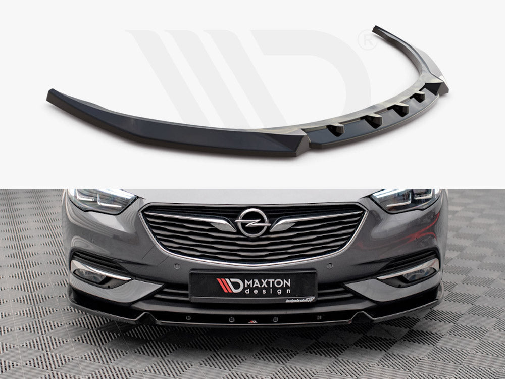 Maxton Design OP-IS-B-FD1T Front Splitter V.1 Opel / Vauxhall Insignia MK2 (2017-) | Duco Car Parts UK Car Parts