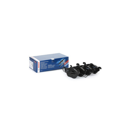 Bosch 0986424456 Brake Pad Set With Acoustic Wear Warning With Anti Squeak Plate With Piston Clip BP225