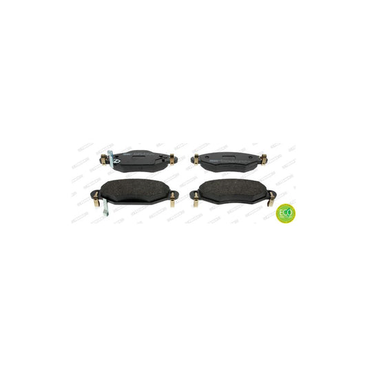 Ferodo Premier Eco Friction Fdb1513 Brake Pad Set For Toyota Yaris With Acoustic Wear Warning With Accessories