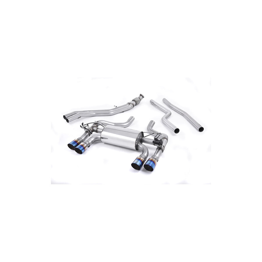 Milltek BMW F87 M2 Cat-back Hollowtek Twin Valved system