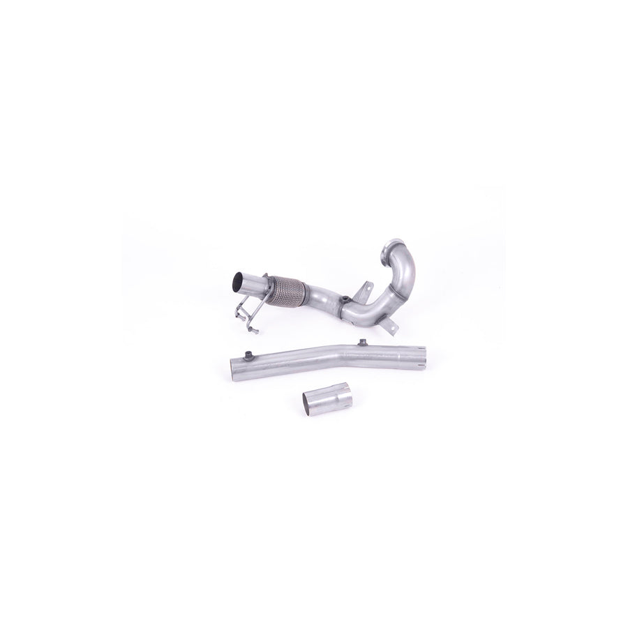 MillTek Audi Volkswagen GPF Non-Resonated Large Bore Downpipe with Catalyst Delete (MK2 A1 & MK6 Polo GTI)