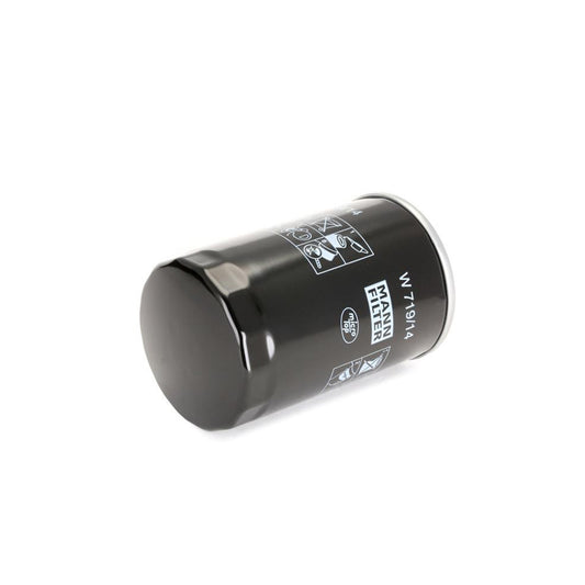 MANN-FILTER W 719/14 Oil Filter Spin-on Filter, with two anti-return valves