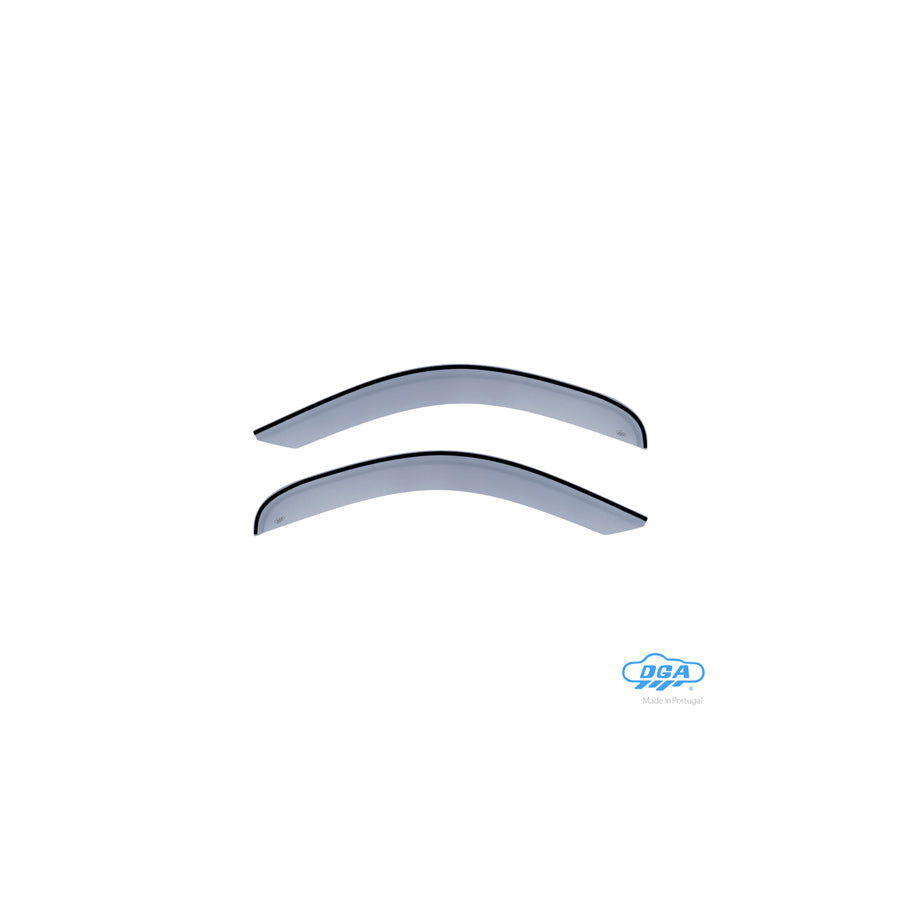 DGA 120044 Wind deflectors for RENAULT TRAFIC Arrow direction, Front, inner
