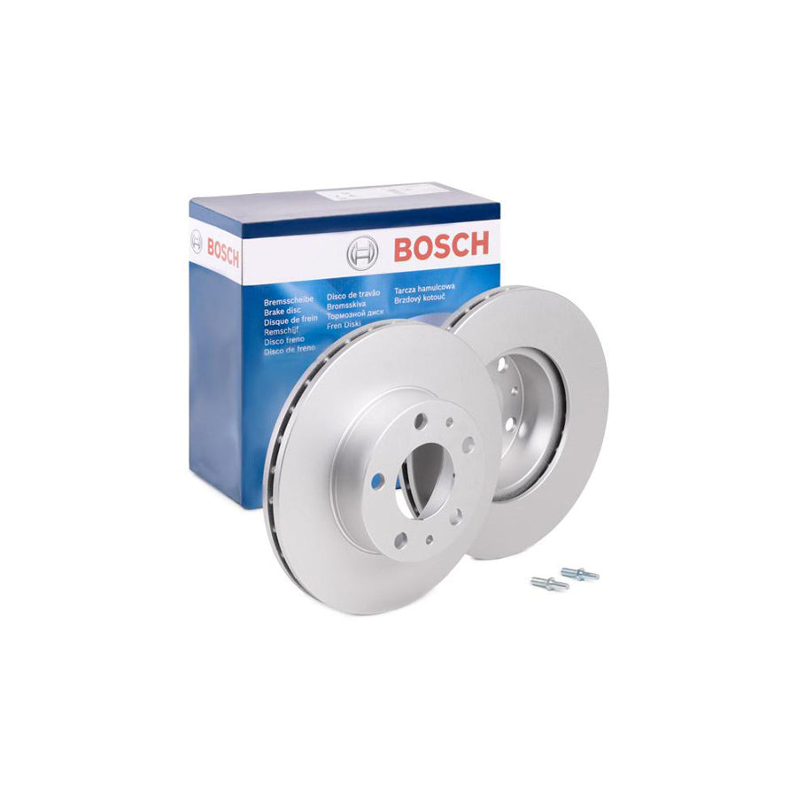BOSCH 0 986 479 B34 Brake Disc Internally Vented Vented Coated with bolts screws