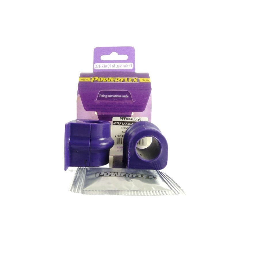 Powerflex PFF80-403-20 Vauxhall - Opel Front Anti Roll Bar Mount 20mm (Inc. Cavalier, Calibra, Astra) | Duco Car Parts UK Car Parts