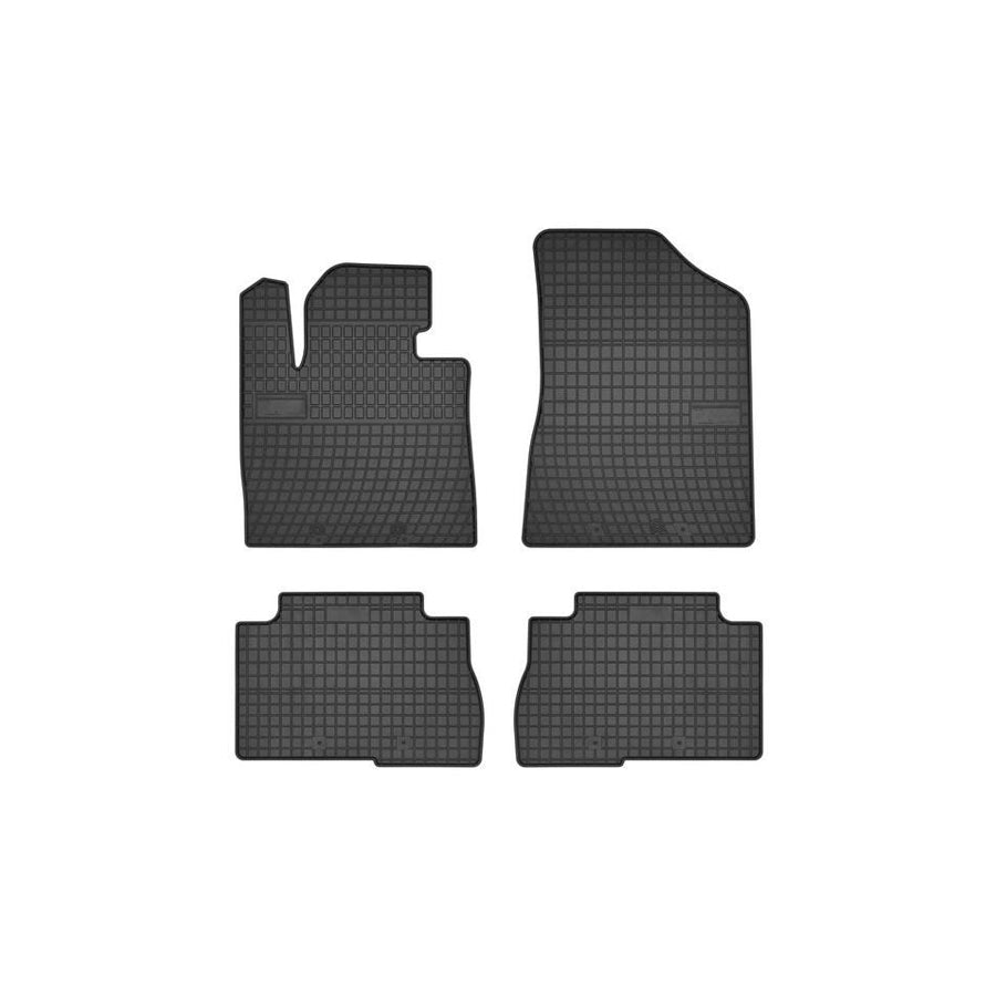 FROGUM Tailored 0434 Floor mat set for KIA Sorento II (XM) Elastomer, Front and Rear, Quantity: 4, Black, (LHD)