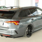 Rieger 00079039 Skoda NX Octavia RS Right Rear Side Splitter -  Matte Black