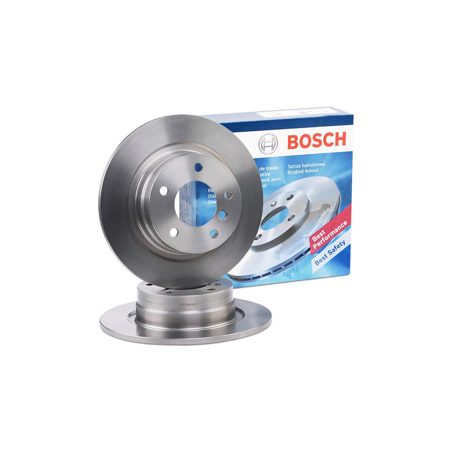 BOSCH 0 986 479 306 Brake Disc Solid Oiled High carbon with bolts screws