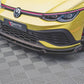 Maxton Design Volkswagen Golf GTI Clubsport MK8 Front Splitter + Flaps V.1