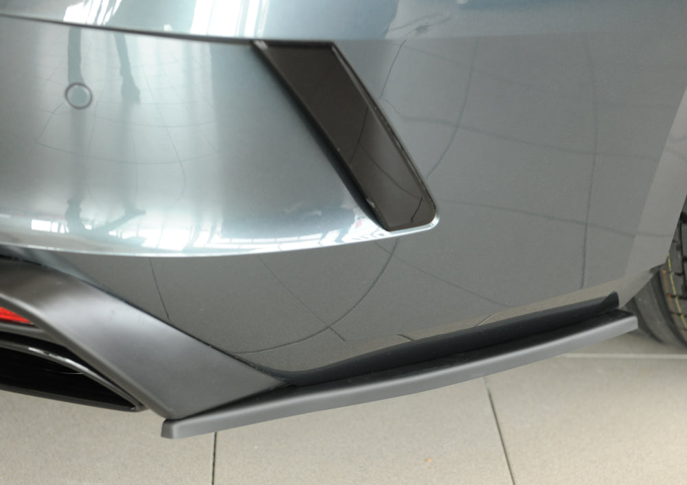 Rieger 00079039 Skoda NX Octavia RS Right Rear Side Splitter -  Matte Black