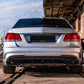 Maxton Design Mercedes Benz E63 AMG Sedan W212 Facelift Central Rear Splitter (with vertical bars)