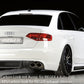 Rieger 00055507 Audi B8 B81 A4 Rear Diffuser for Original Twin Tailpipe Left