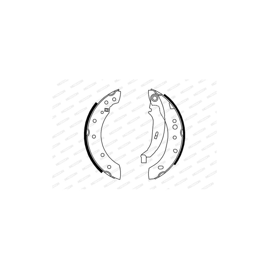 FERODO PREMIER FSB4012 Brake Shoe Set