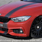 Rieger 00099238 BMW 4 Series F32 F33 F36 Front Splitter - Carbon-Look