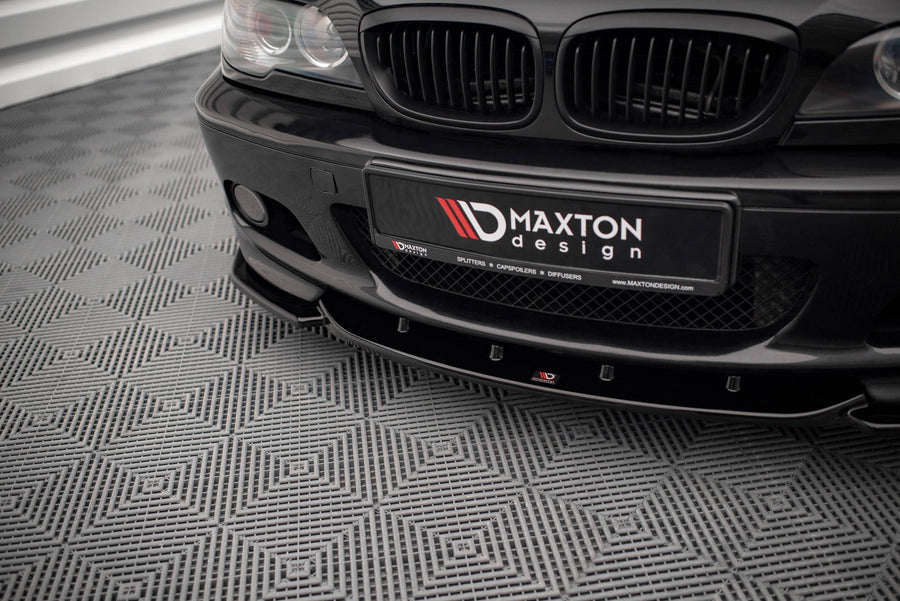 Maxton Design BMW Series 3 E46 Coupe M-Pack Front Splitter V.2