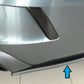 Rieger 00079039 Skoda NX Octavia RS Right Rear Side Splitter -  Matte Black