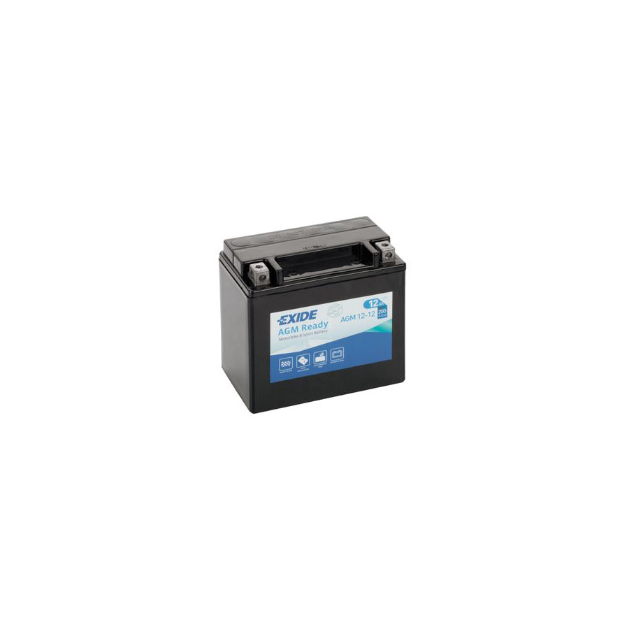 Exide AGM12-12 Motorcycle Battery 12V | Duco Car Parts UK Car Parts