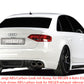 Rieger 00055506 Audi B8 B81 A4 Rear Diffuser for Original Tailpipe Left & RIght