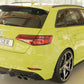 Rieger 00088197 Audi 8V Right Side Skirt Splitter (A3 & S3) - Glossy Black
