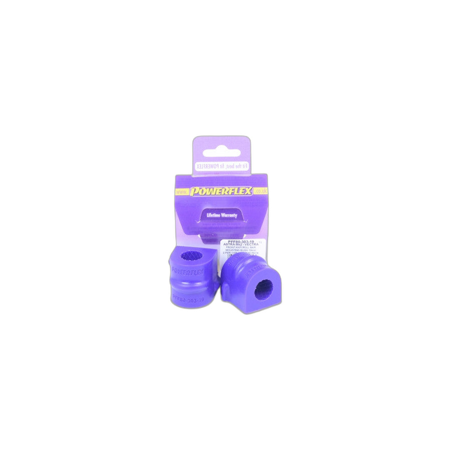 Powerflex PFF80-303-19 Vauxhall - Opel Front Anti Roll Bar Mounting Bush 19mm (Inc. Vectra B & Astra) | Duco Car Parts UK Car Parts