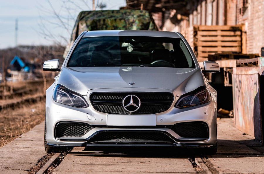 Maxton Design Mercedes Benz E63 AMG Sedan W212 Facelift Front Splitter