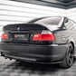 Maxton Design BMW Series 3 E46 M-Pack Coupe Central Rear Splitter (with vertical bars)