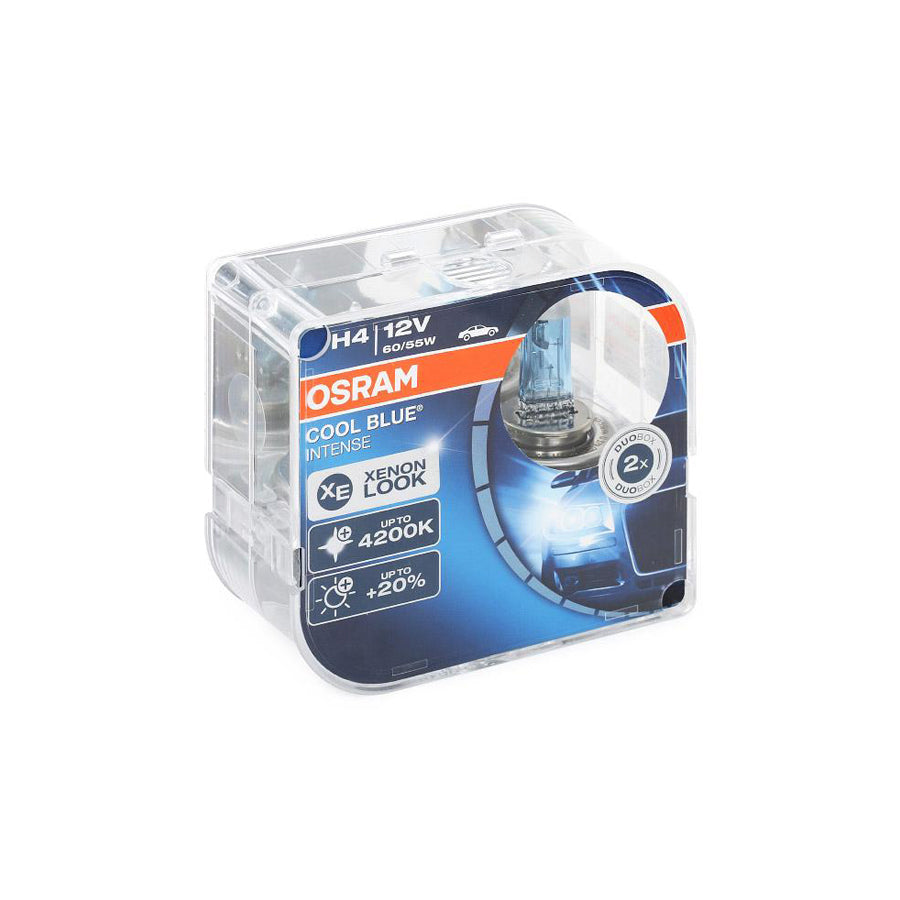 OSRAM COOL BLUE INTENSE 64193CBI-HCB Bulb, spotlight H4 12V 60/55W P43t 4200K Halogen
