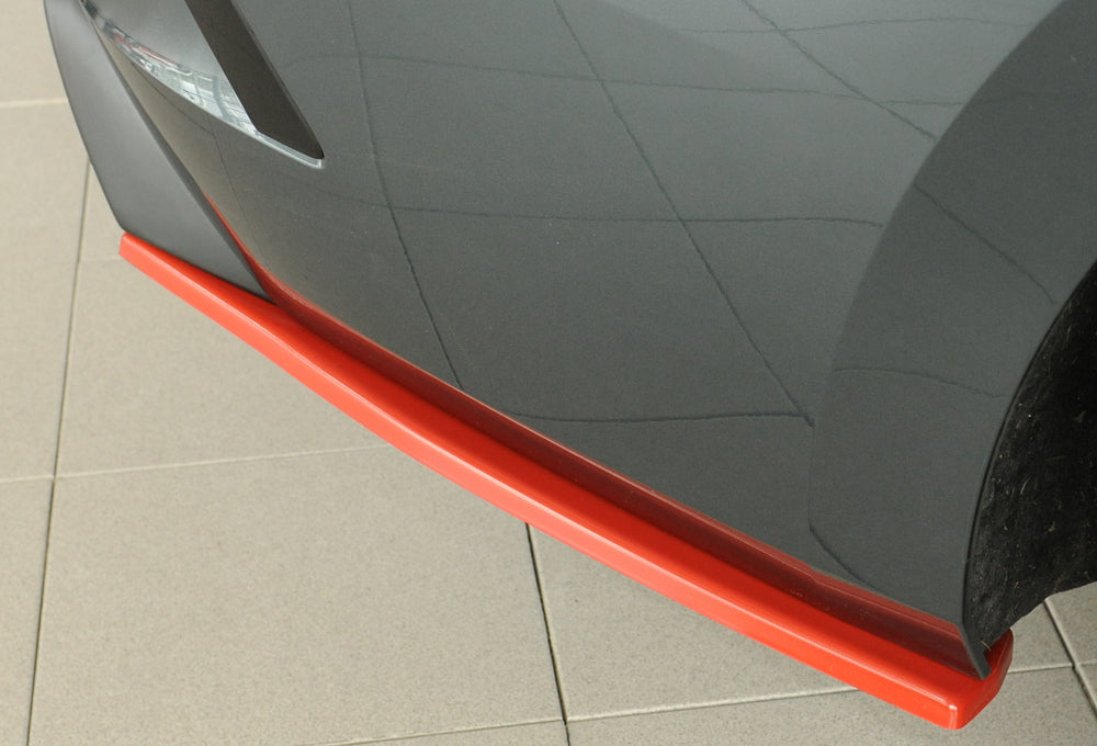 Rieger 00079039 Skoda NX Octavia RS Right Rear Side Splitter -  Matte Black