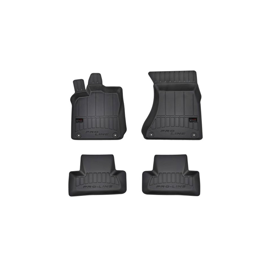 FROGUM Tailored 3D407336 Floor mat set for AUDI Q5 (8RB) Elastomer, Front and Rear, Quantity: 4, Black, (LHD)