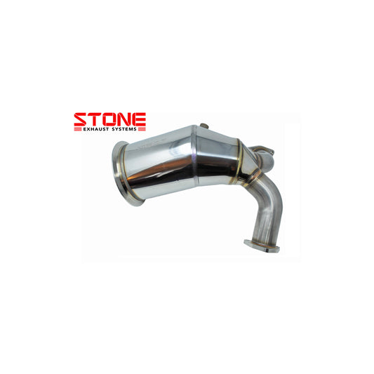 Stone Exhaust Audi B9 EA839 Eddy Catalytic Downpipe (S4 & S5)