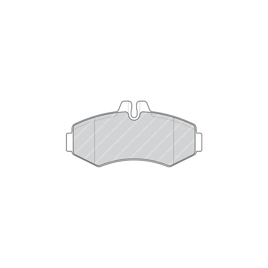 Ferodo Premier Fvr547 Brake Pad Set Not Prepared For Wear Indicator