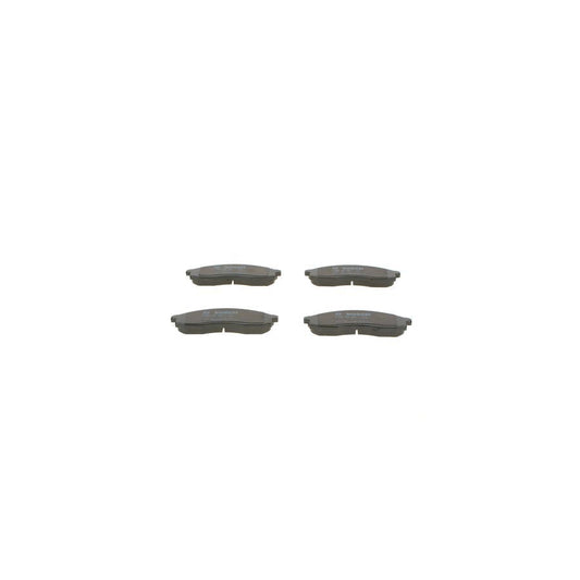 Bosch 0986424340 Brake Pad Set With Anti Squeak Plate With Mounting Manual BP161