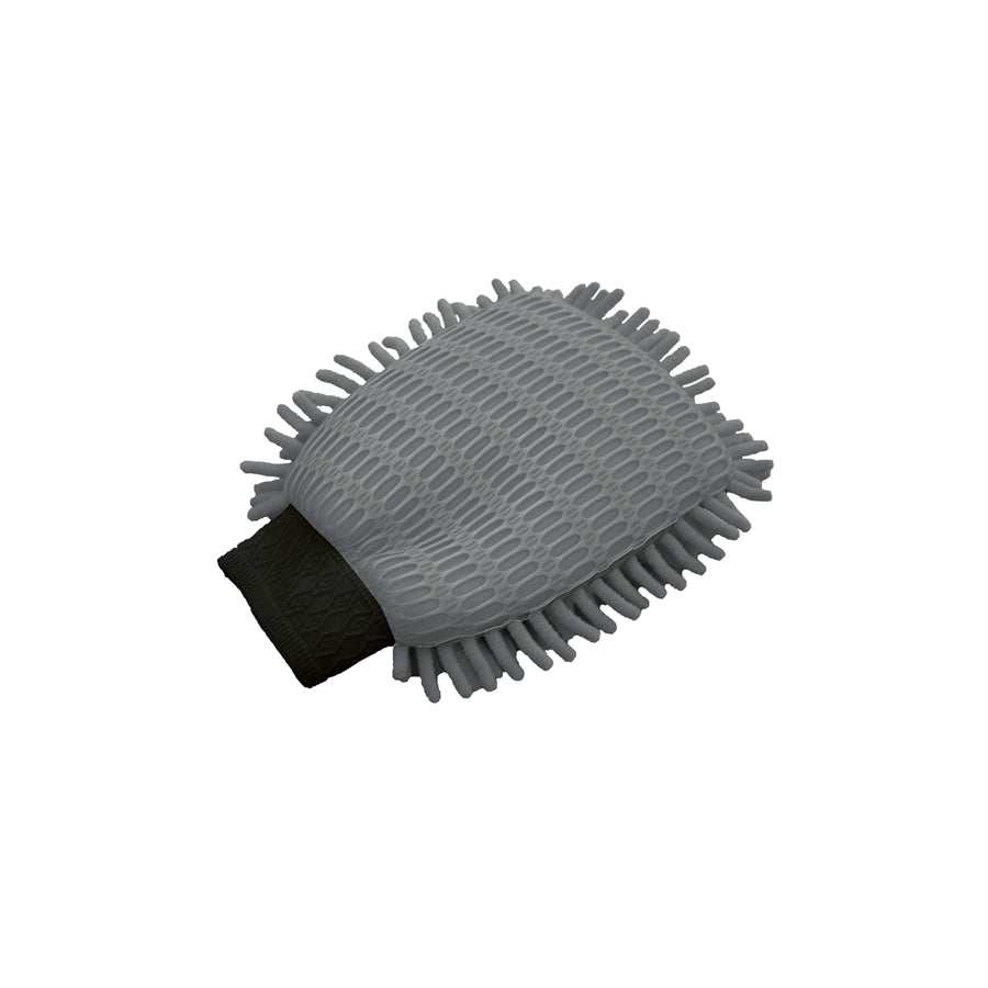 WALSER 16101 Car wash mitt Windscreen wash concentrate 1:10 citrus, Microfibre, Grey
