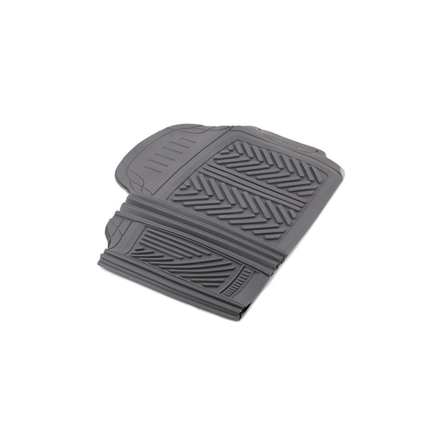POLGUM Universal fit AH008TS Floor mat set Elastomer, Rear, Grey