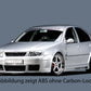Rieger 00059036 VW Right Side Skirt (1J Bora & Mk4 Golf) -  Matte Black