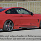 Rieger 00099245 BMW 4 Series F32 F33 Right Side Skirt - Carbon-Look