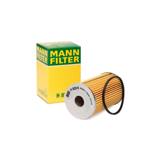 MANN-FILTER H 820/3 x Oil Filter with seal, Filter Insert