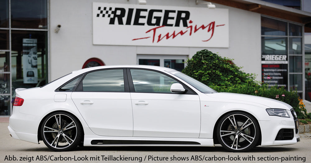 Rieger 00055505 Audi B8 B81 Right Side Skirt (A4 & S4)