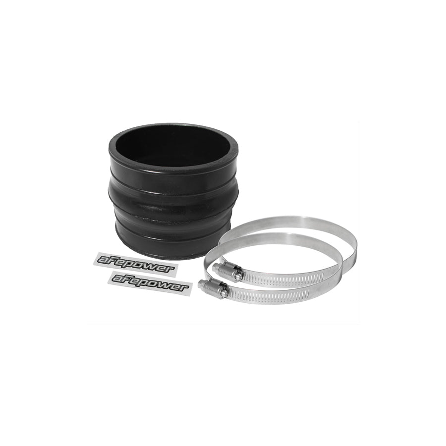  aFe 59-00007 (3-1/2 IN ID x 3 IN L) Straight Coupler w/ Hump - Black Replacement Coupling Kit  | Duco Car Parts UK Car Parts